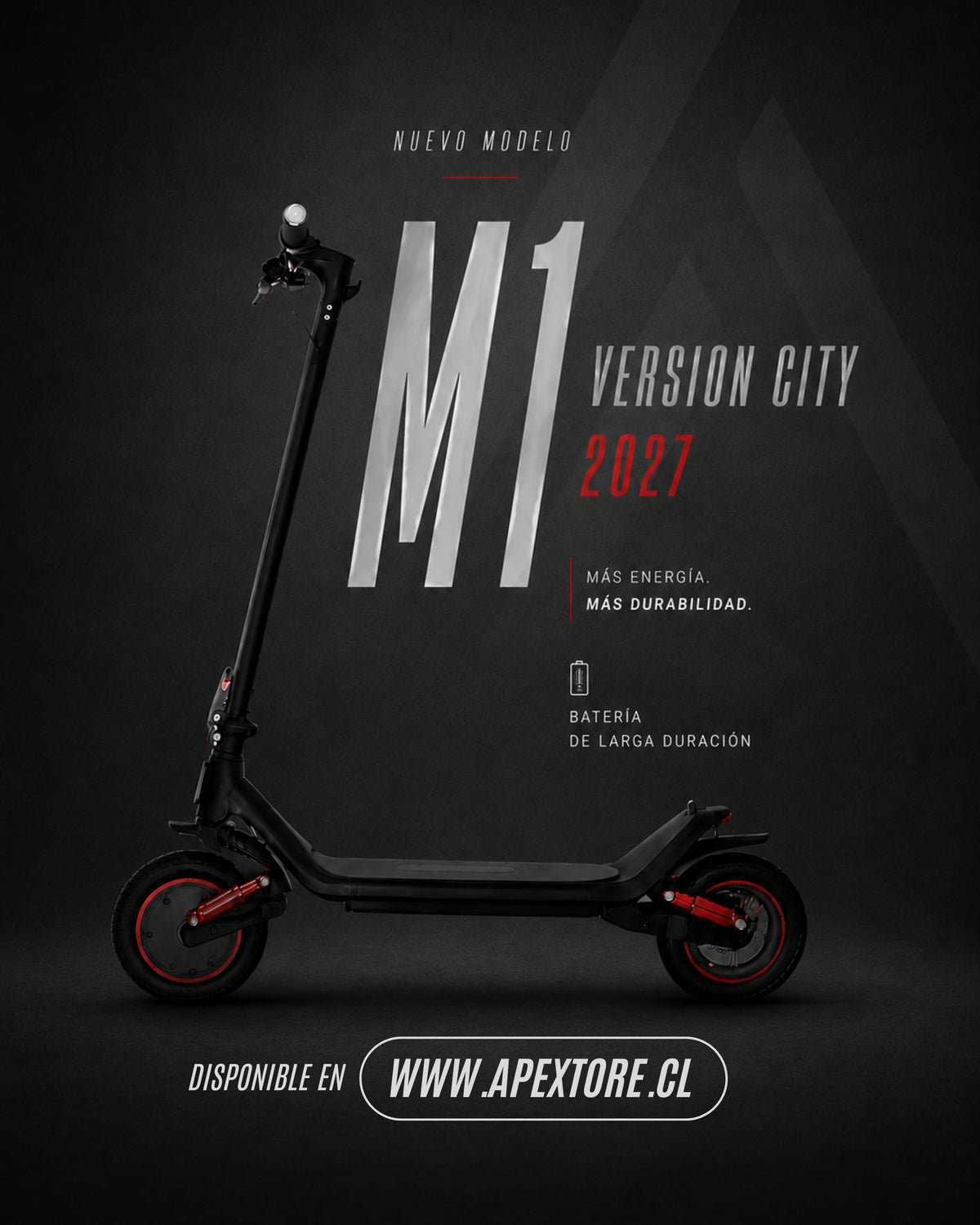 Scooter Eléctrico 3edrive City - 2027