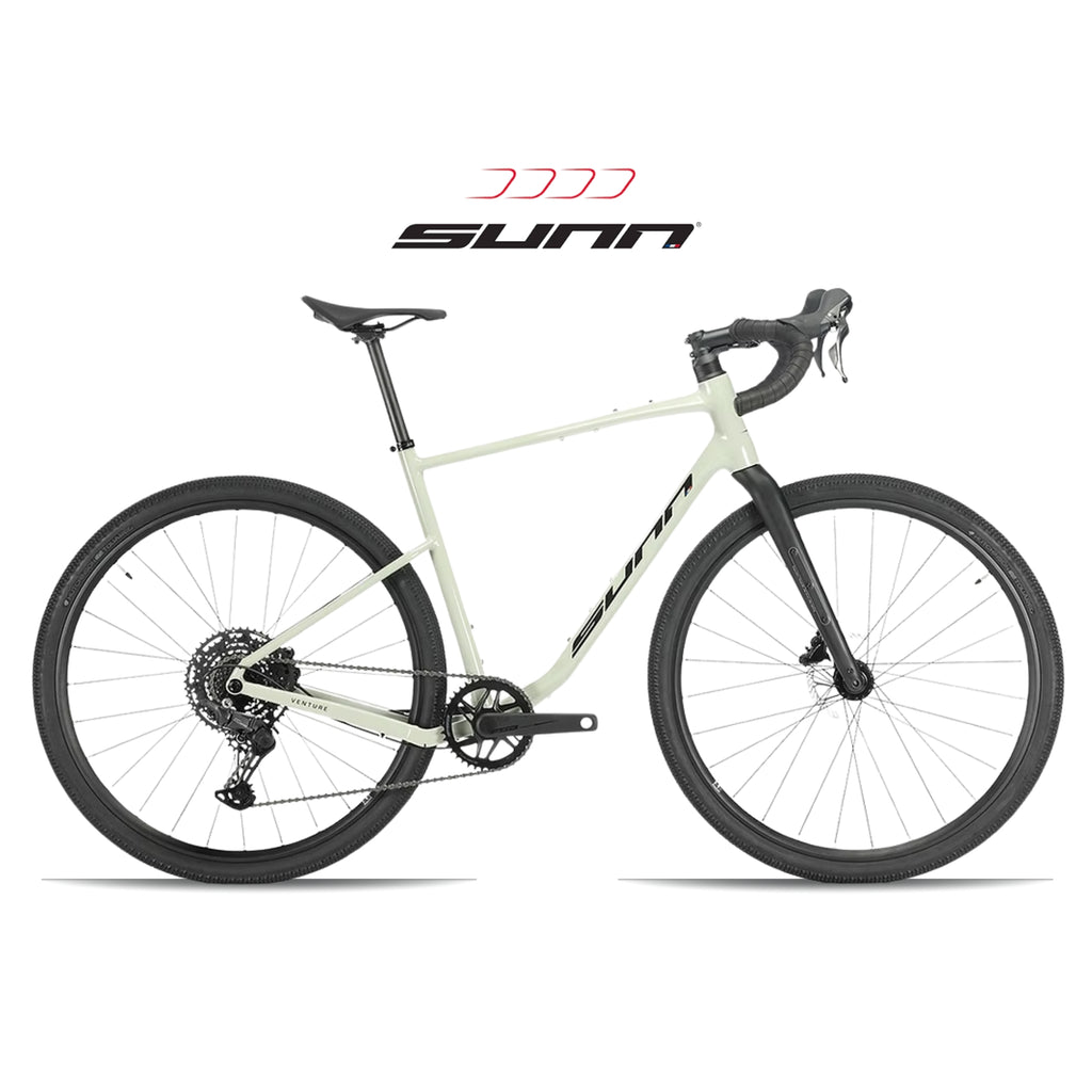 Bicicleta de Gravel SUNN - Venture S2 Blanca