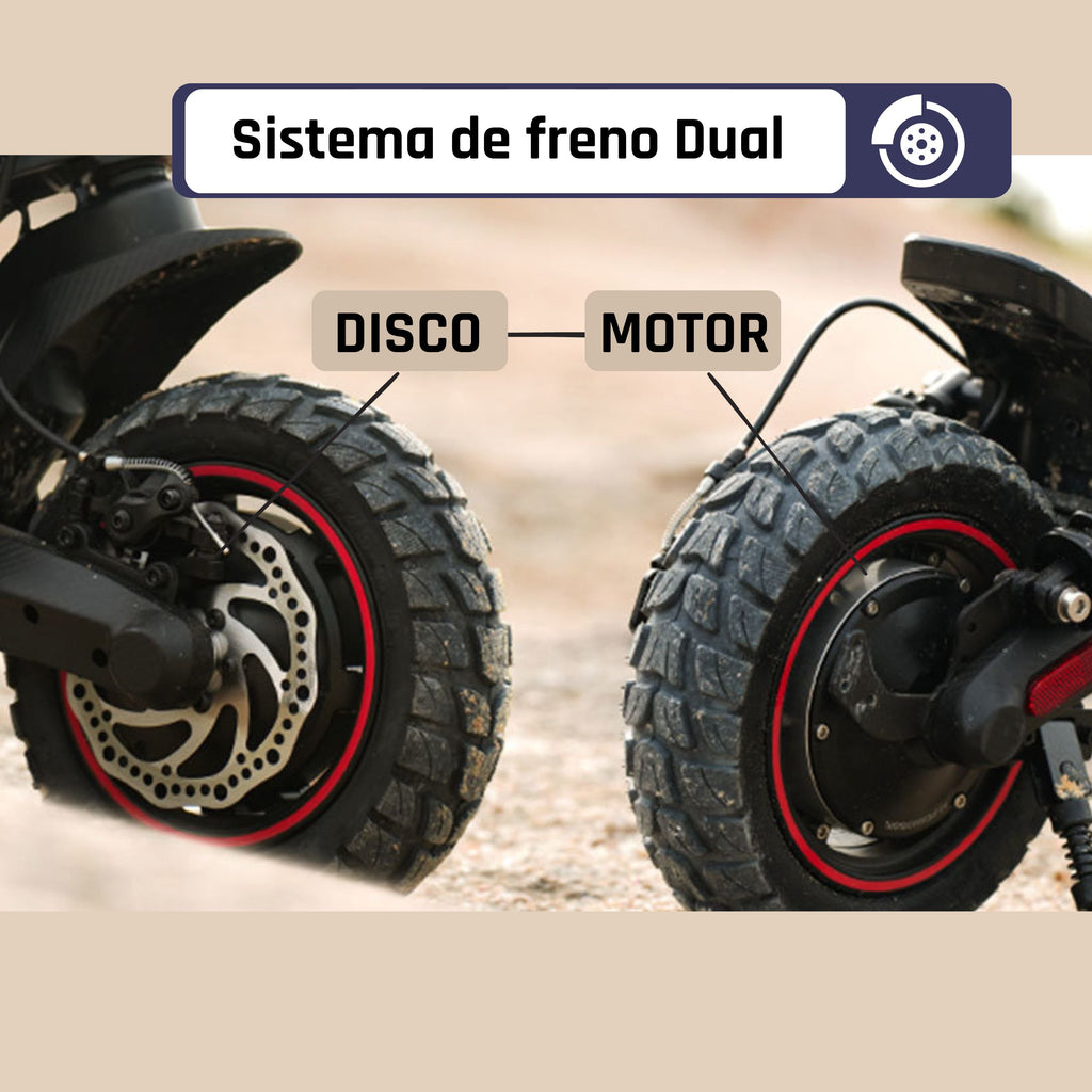 Scooter Eléctrico 3edrive - V5 Off Road