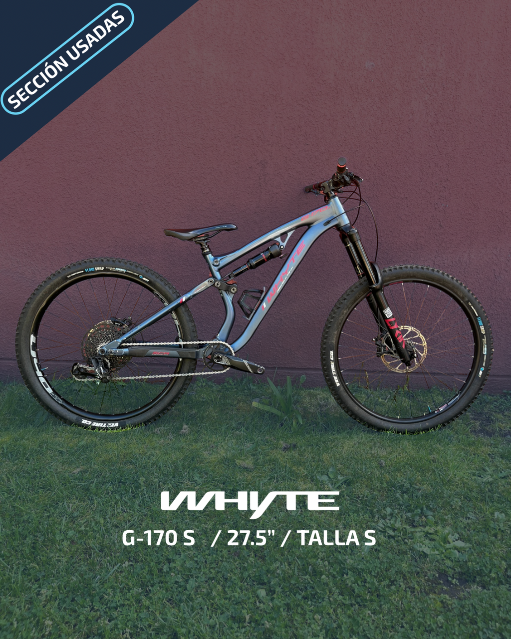 Bicicleta USADA -  WHYTE  G170s