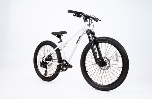 Bicicleta de niño MUVI Dingo Aro 24" - Blanca