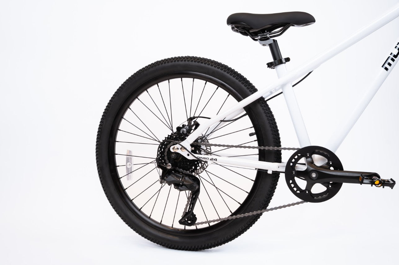 Bicicleta de niño MUVI Dingo Aro 24" - Blanca