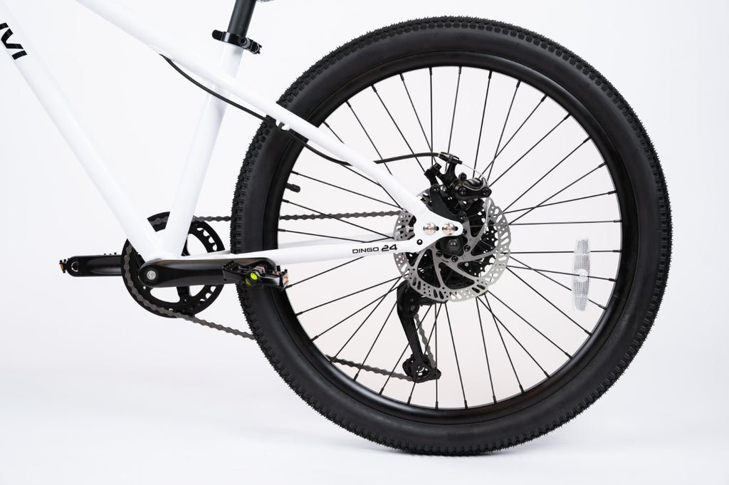 Bicicleta de niño MUVI Dingo Aro 24" - Blanca