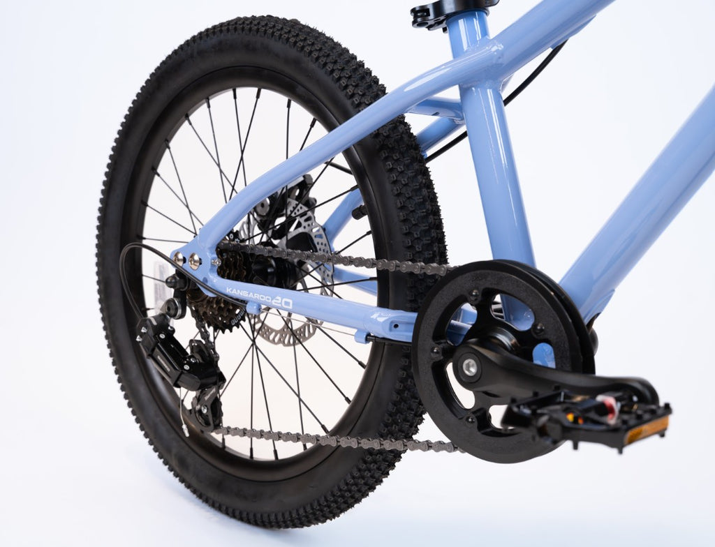 Bicicleta de niño MUVI Kangaroo Aro 20" - Celeste