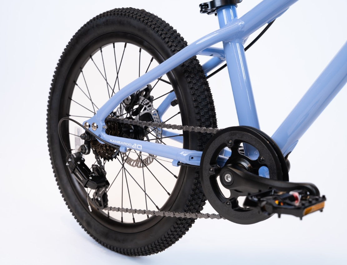 Bicicleta de niño MUVI Kangaroo Aro 20" - Celeste