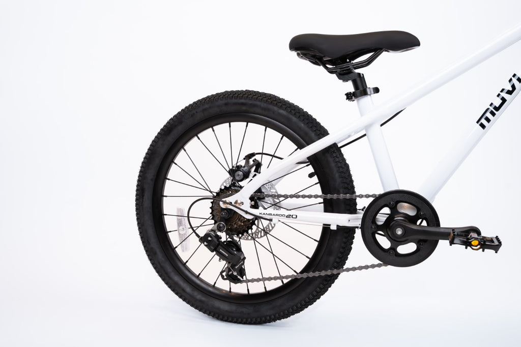 Bicicleta de niño MUVI Kangaroo Aro 20" - Blanca