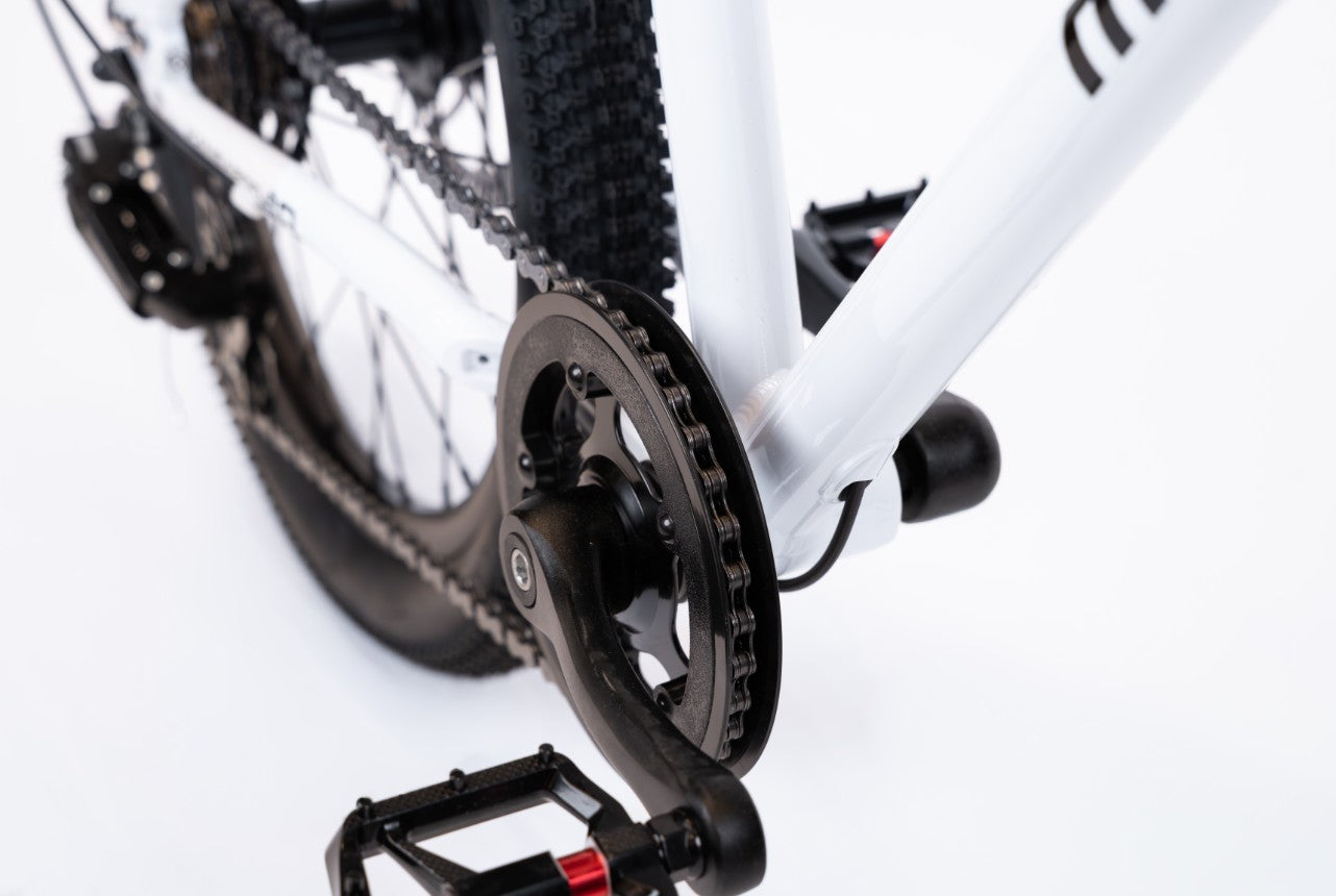 Bicicleta de niño MUVI Kangaroo Aro 20" - Blanca