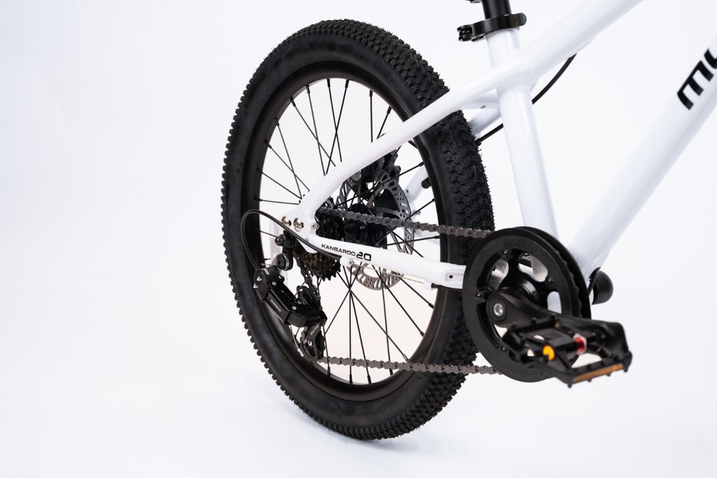 Bicicleta de niño MUVI Kangaroo Aro 20" - Blanca