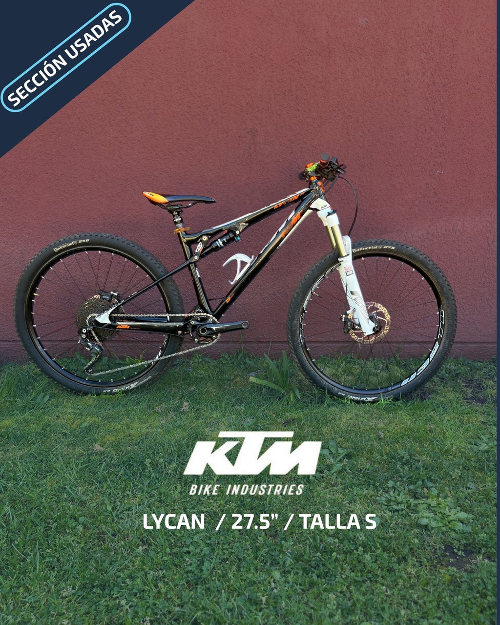 Bicicleta USADA -  KTM Lycan 27.5"