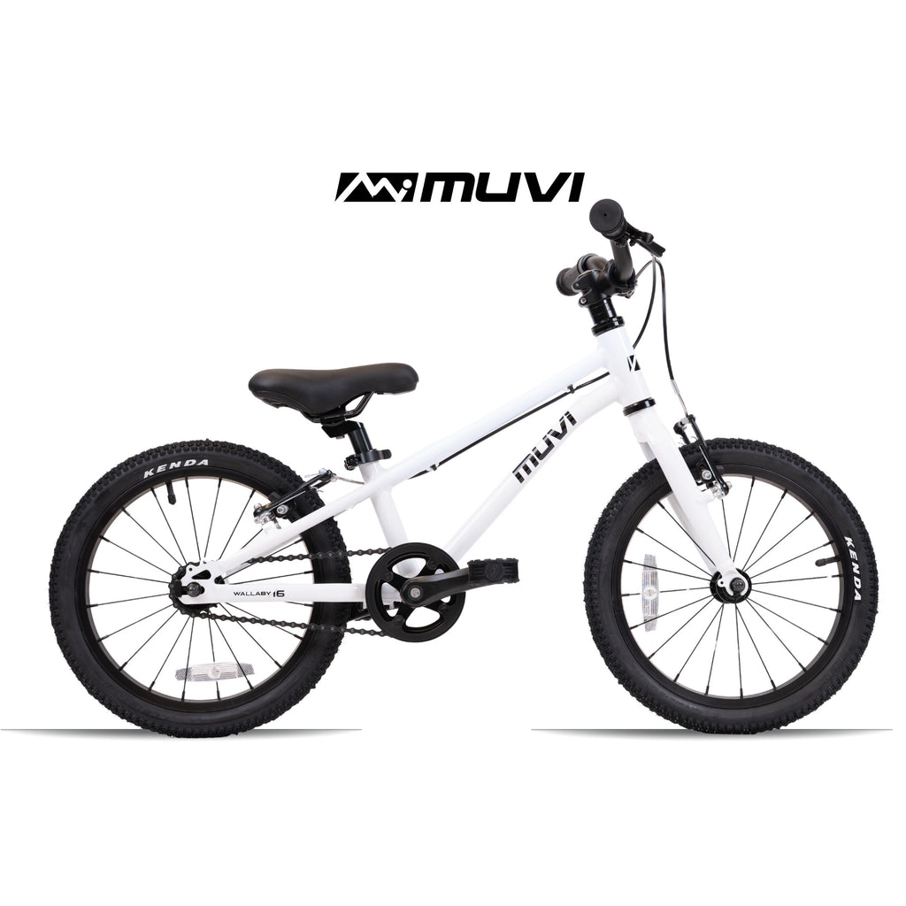 Bicicleta de niño MUVI Wallaby Aro 16" - Blanca