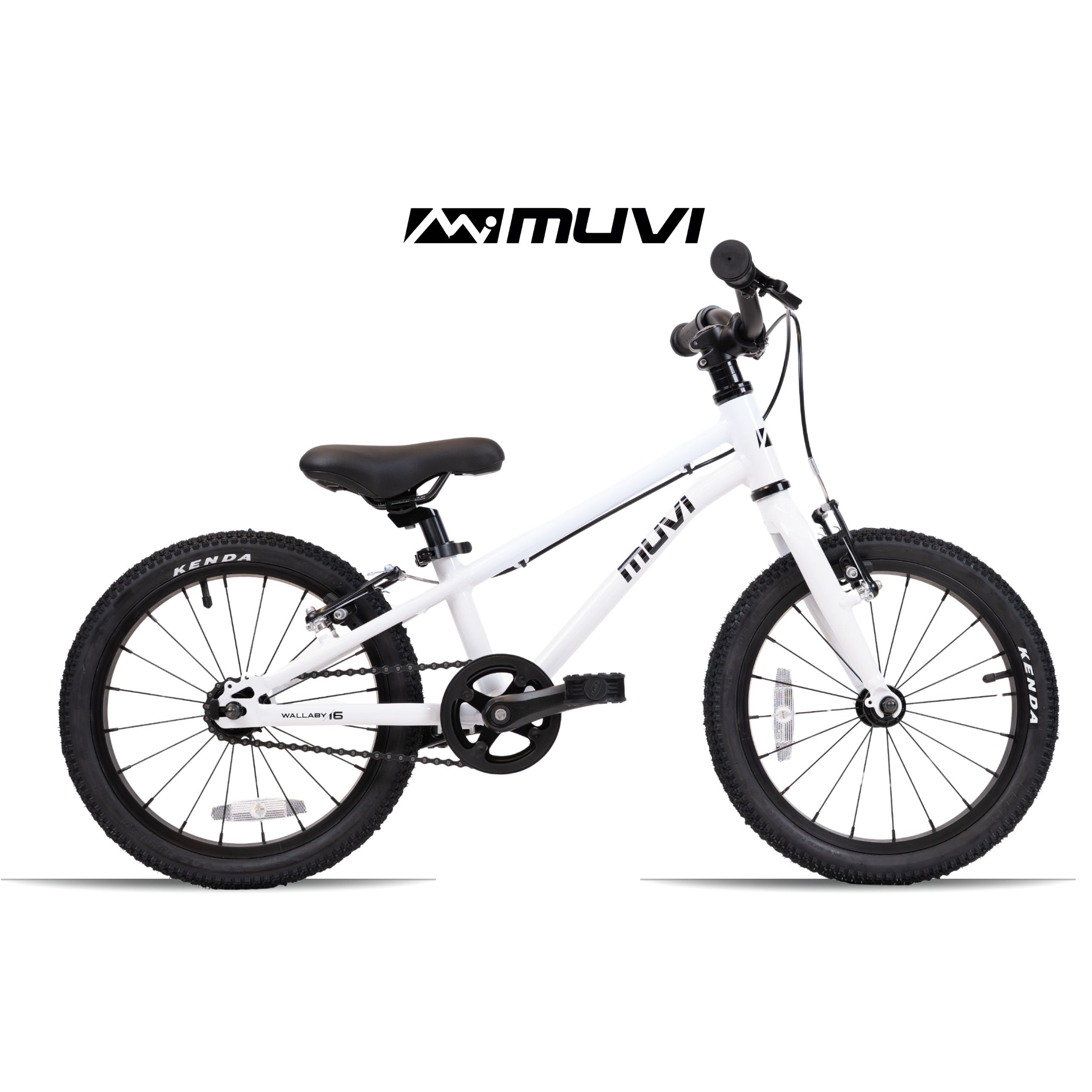 Bicicleta de niño MUVI Wallaby Aro 16" - Blanca