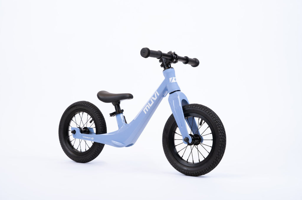 Bicicleta de Equilibrio MUVI Wombat Aro 12"- Celeste