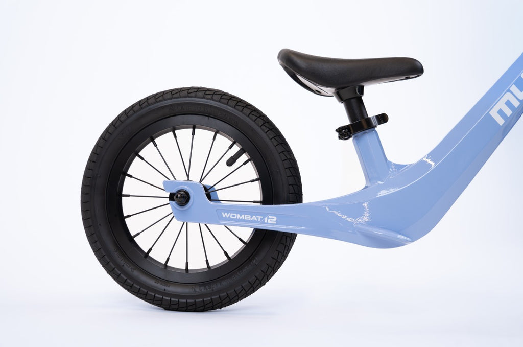 Bicicleta de Equilibrio MUVI Wombat Aro 12"- Celeste