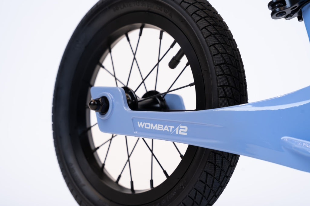 Bicicleta de Equilibrio MUVI Wombat Aro 12"- Celeste