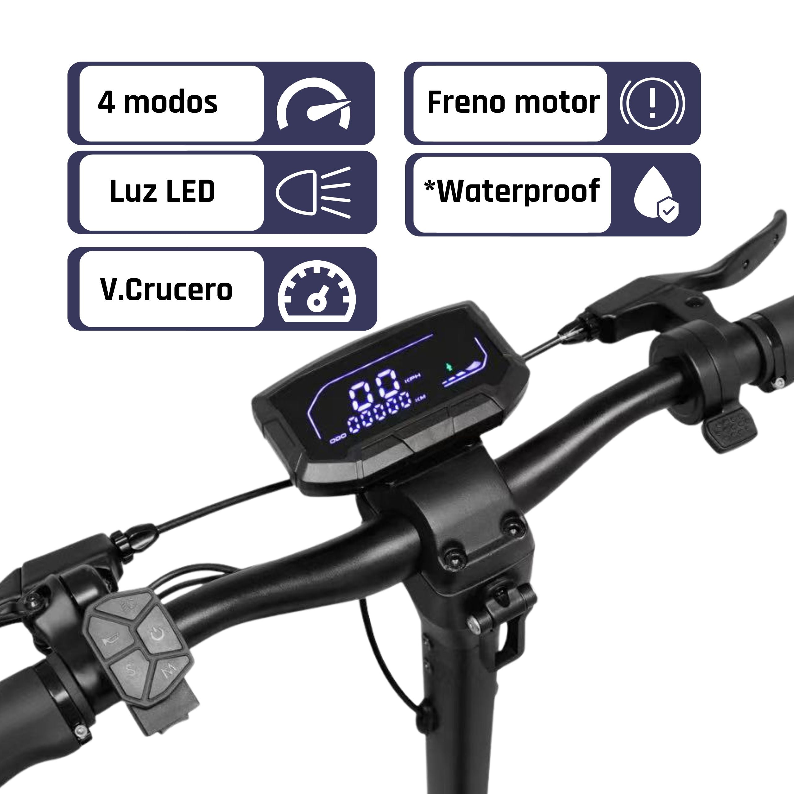 Scooter Eléctrico 3edrive - V5 Off Road