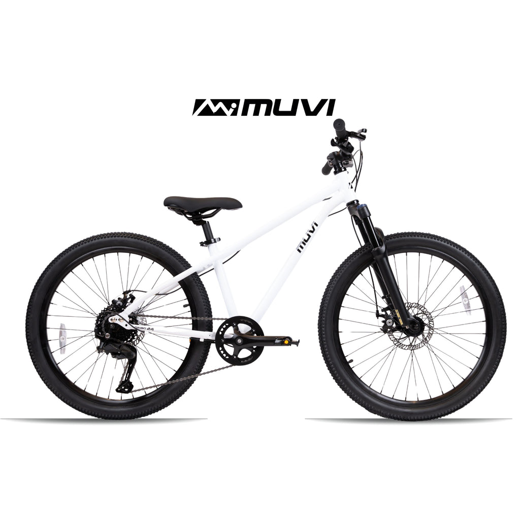 Bicicleta de niño MUVI Dingo Aro 24" - Blanca