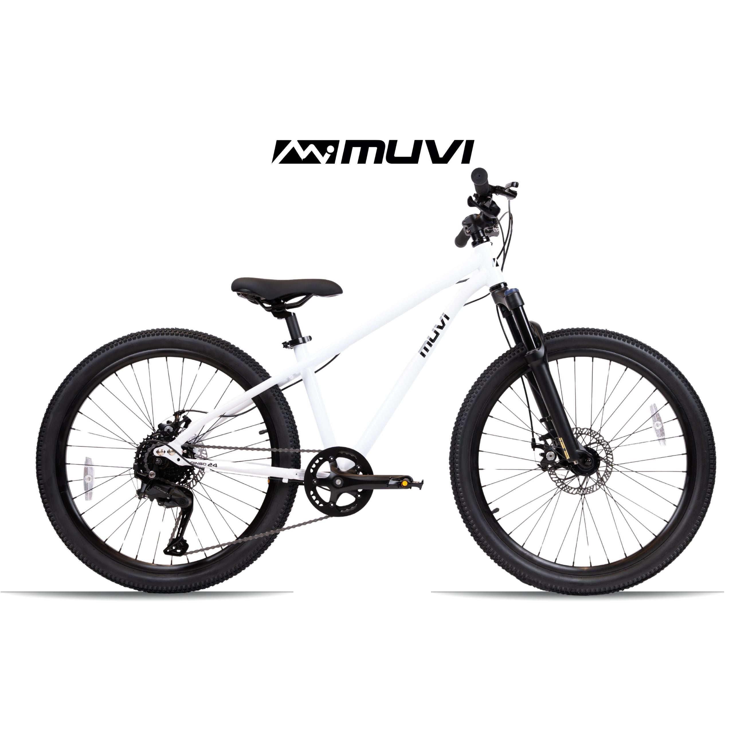 Bicicleta de niño MUVI Dingo Aro 24" - Blanca