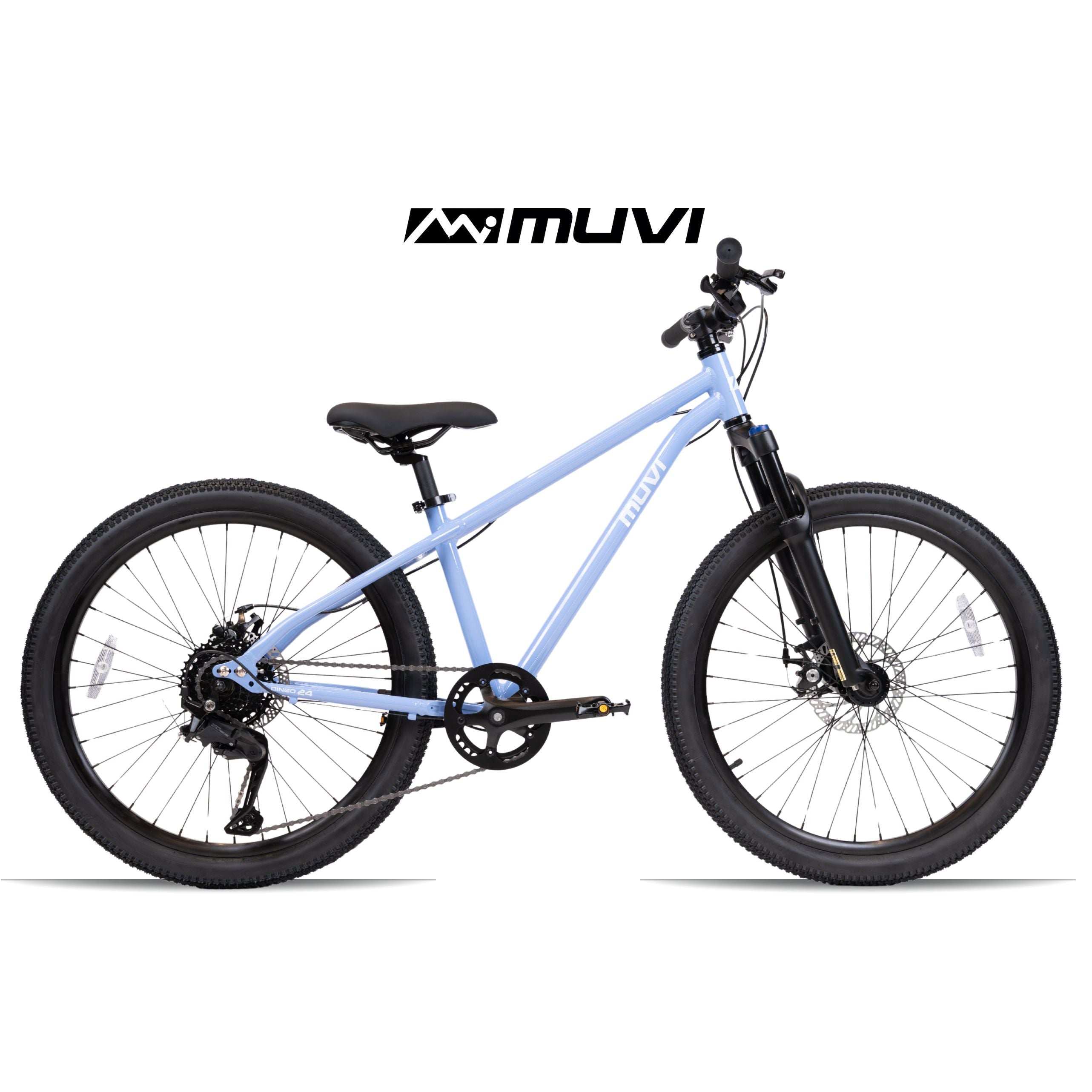 Bicicleta de niño MUVI Dingo Aro 24" - Celeste