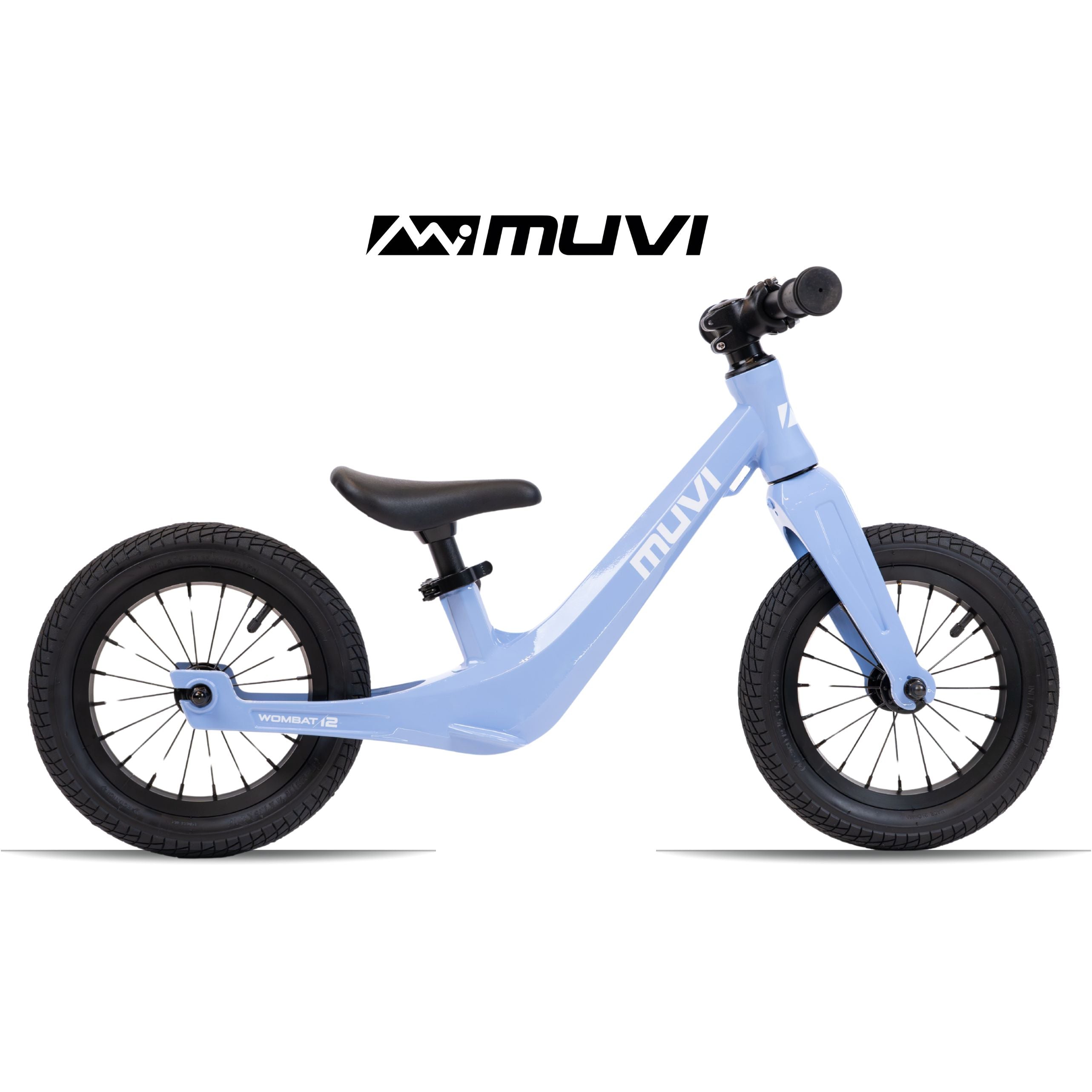 Bicicleta de Equilibrio MUVI Wombat Aro 12"- Celeste