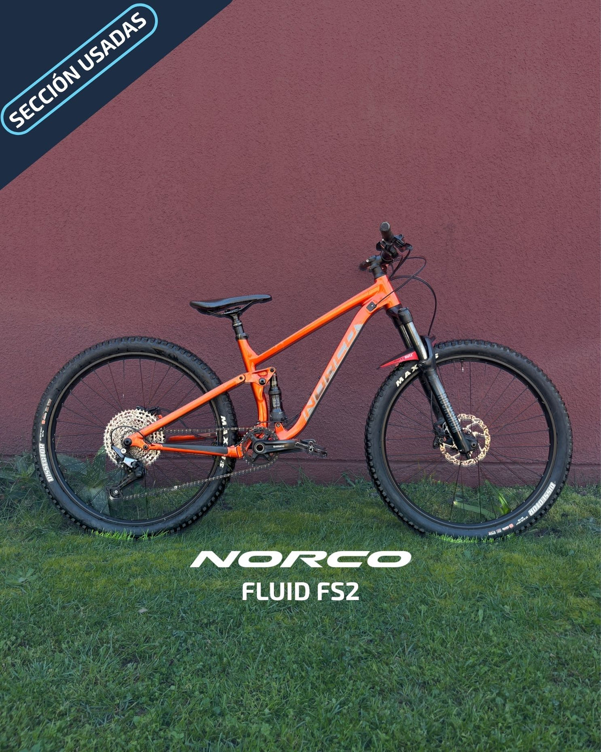 Bicicleta USADA  Norco Fluid FS2