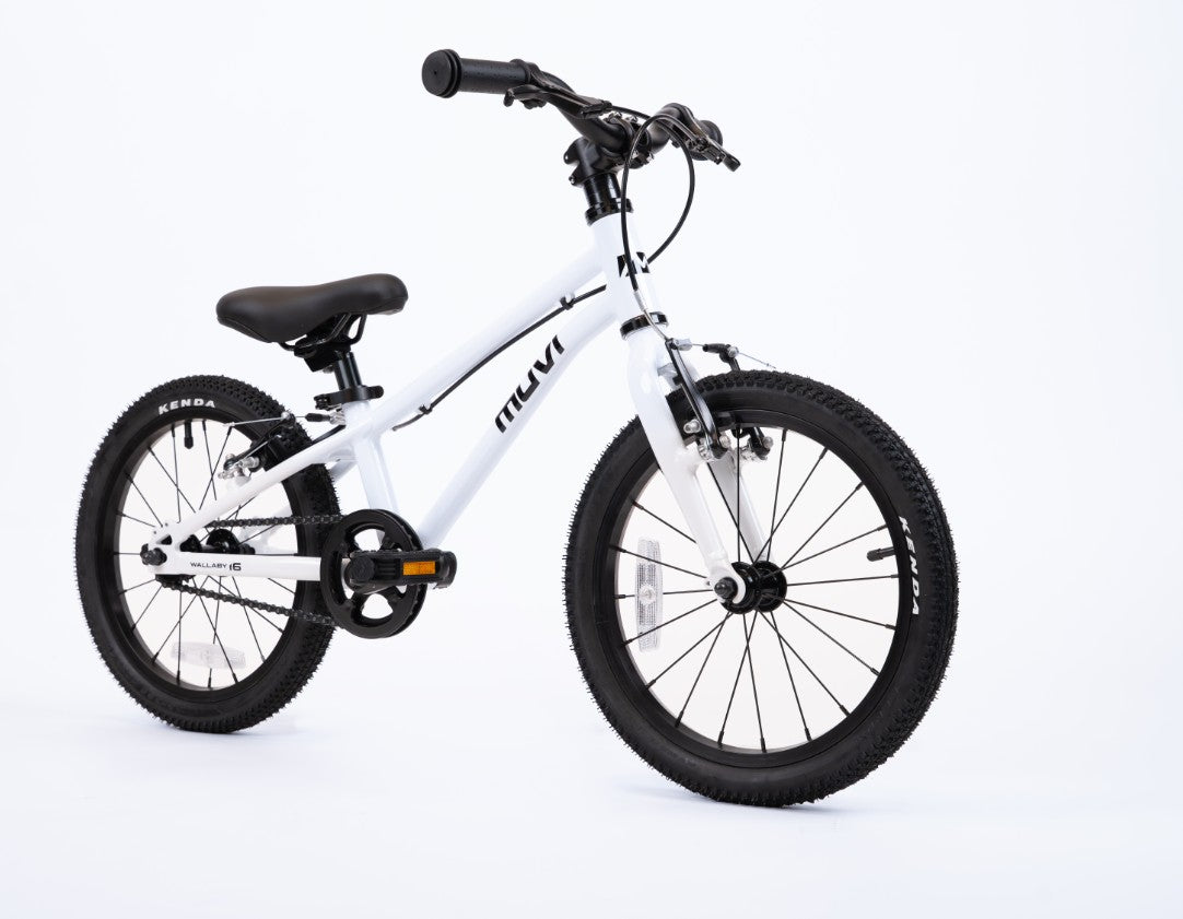 Bicicleta de niño MUVI Wallaby Aro 16" - Blanca