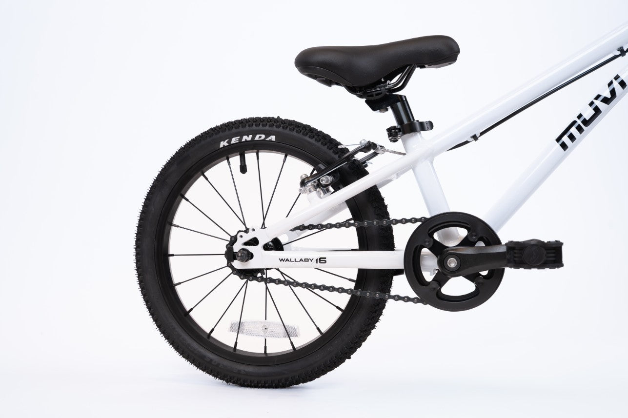 Bicicleta de niño MUVI Wallaby Aro 16" - Blanca