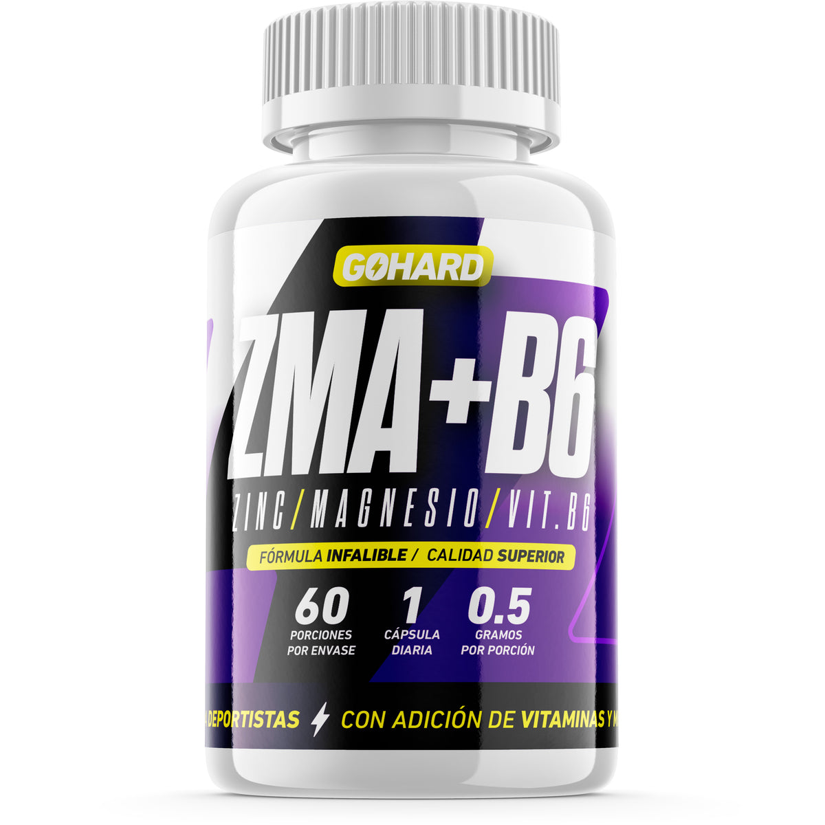 ZMA (Zinc, Magnesio, Vitamina B6) - GOHARD