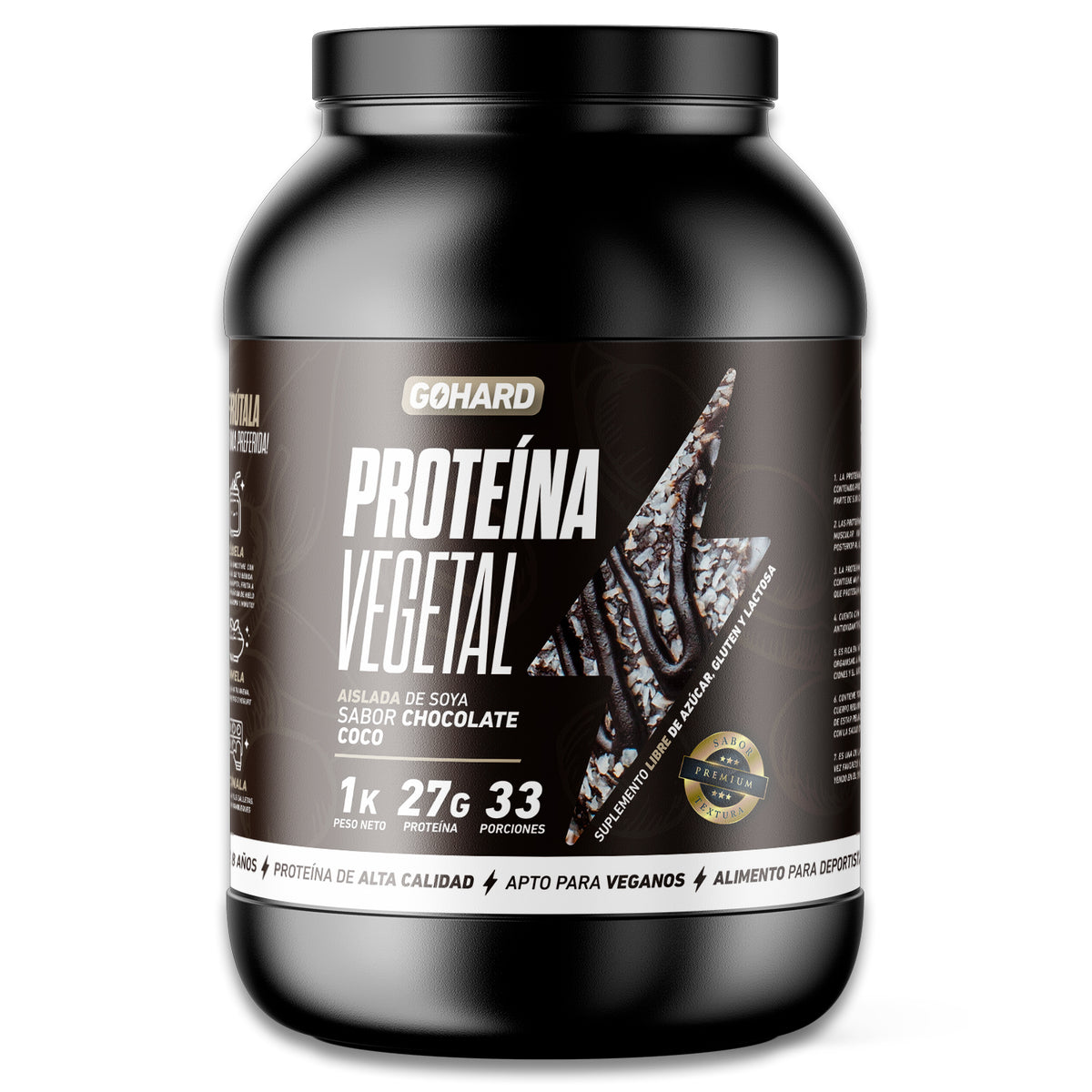 Proteína Vegetal Sabor Chocolate COCO - GOHARD