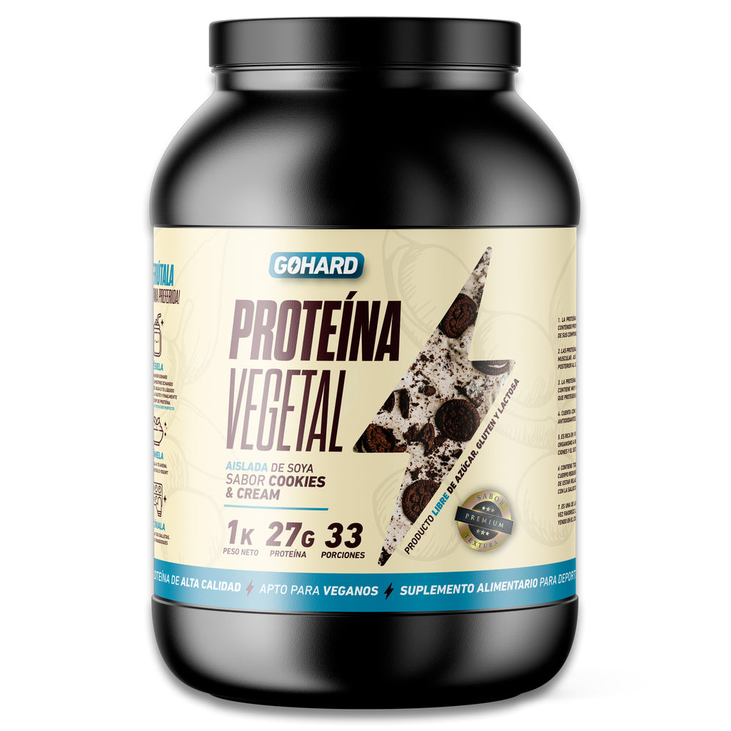 Proteína Vegetal Sabor Cookies and Cream - GoHard